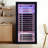 1-Person Infrared Sauna, Hemlock Wood Indoor Home Sauna With Carbon Heating Plates & Starry Sky Light, 1450W Energy Efficient Design For Home Spa, Relaxation And Wellness For Adults
