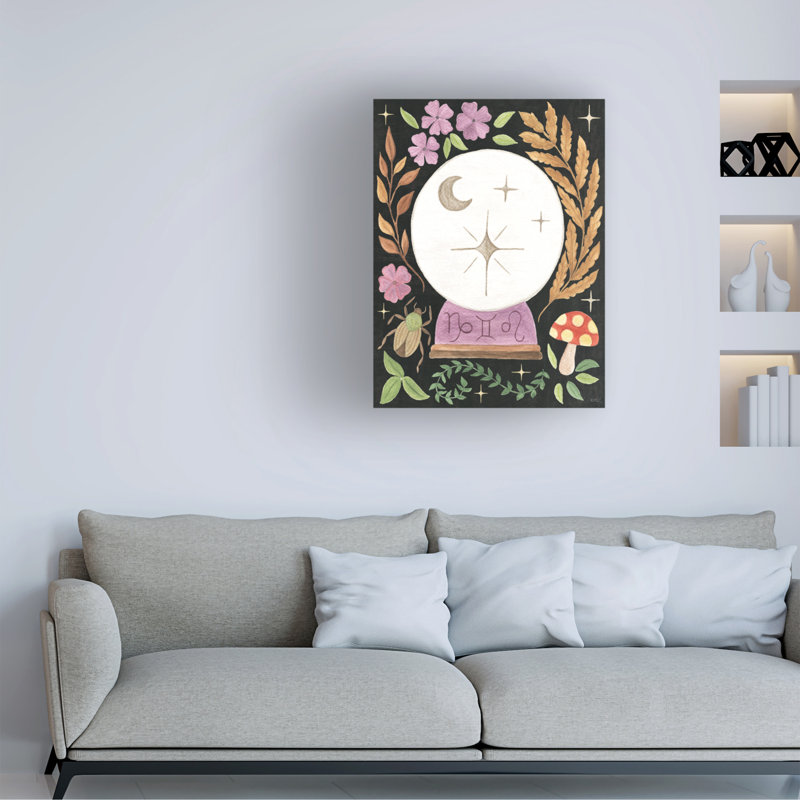  Art mural sur toile Veronique Charron Spooky Chic III, H 19 po x l 14 po