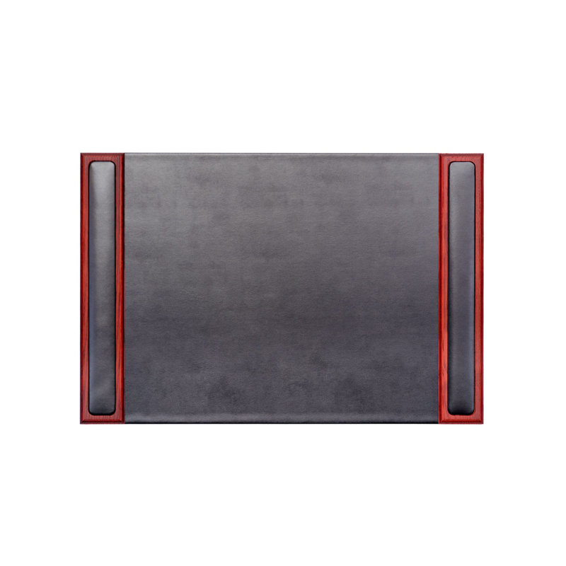 Coussin de bureau Mejias, Gris et rouge