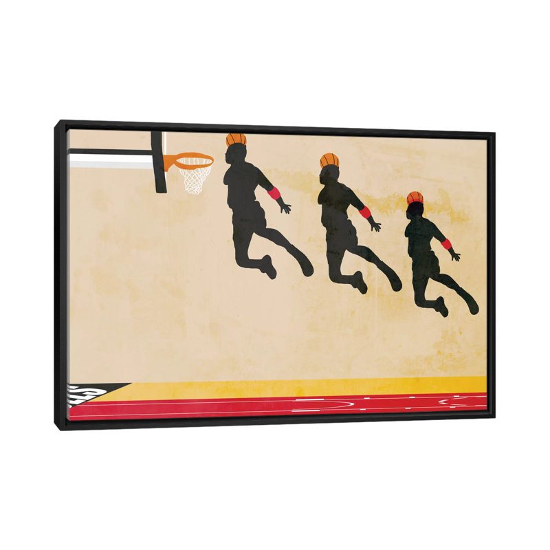 « enornement de la victoire », impression sur toile, Toile avec cadre noir, Pas de tapis, H 32 po x l 48 po x P 1,5 po