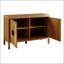 Armoire d'appoint 2 portes avec tablettes réglables