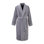 Lord 100% Cotton Velour Male Mid-Calf Bathrobe with Pockets