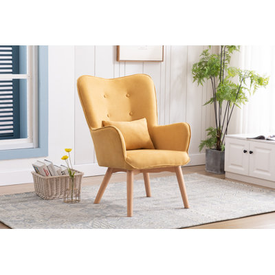 Clarksdale Upholstered Wingback Chair