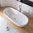 71" x 32" Freestanding Acrylic Bathtub Bathroom Soaking Tub