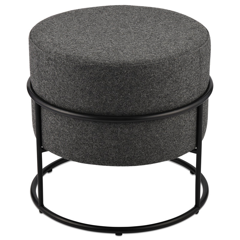 Colombo Stackable Pouf, Dark Gray