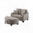Chenille 2-seater Sofa, Double Sofa Chaise Longue-1827338630