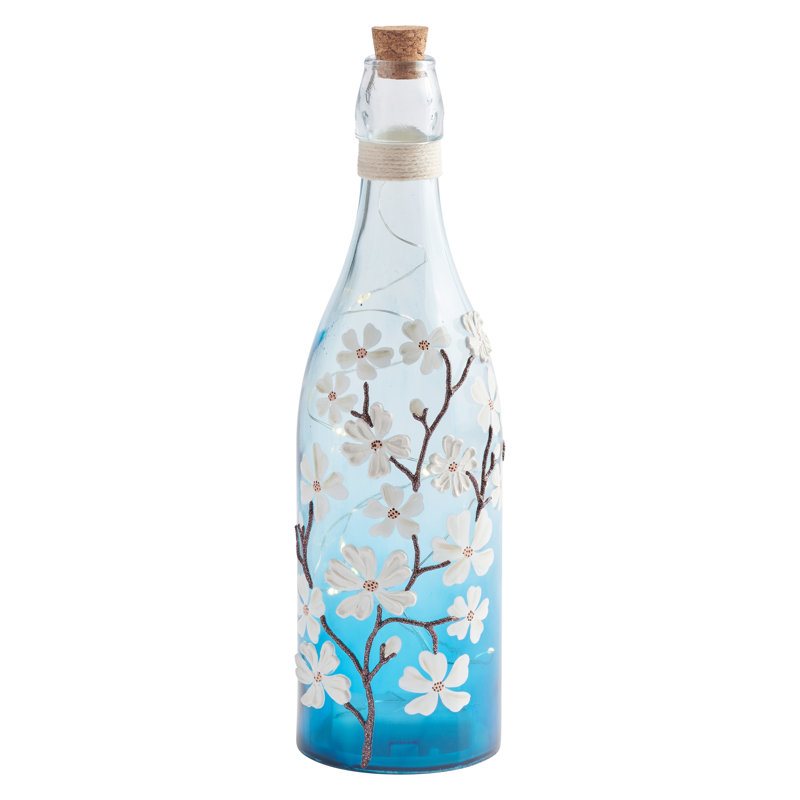 Éclairage pour bouteilles 11,8 "H Dogwood Dreams