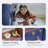 Teamson Kids Little Chef Normandy Wooden Play Kitchen With Modular Fridge & Sink-116484498