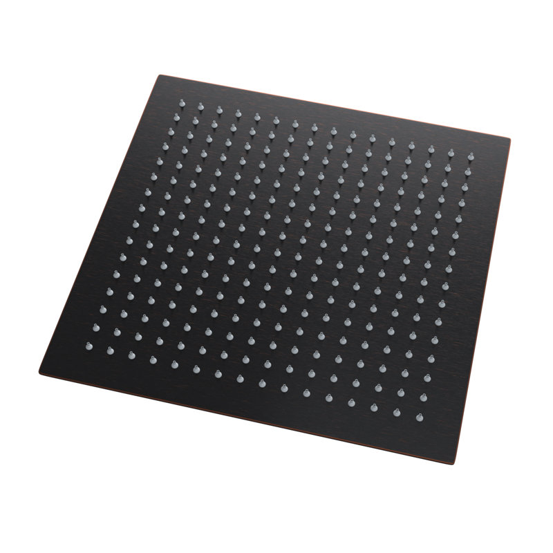 Rain Fixed Shower Head 2.5 GPM GPM, Oil Rubbed Bronze