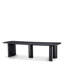 Dining Table Bergman L Natural Oak Veneer - Legs Set Of 3-1140220492
