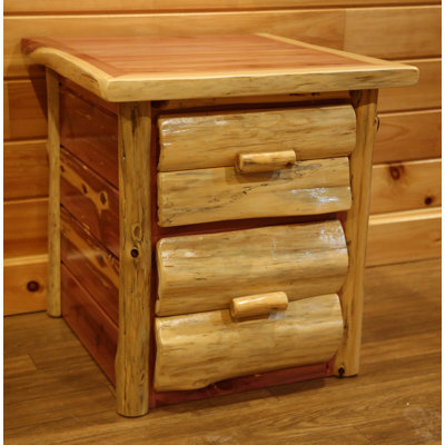 Table de chevet 2 tiroirs Dorantes