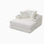 Canapé-lit modulaire 3-en-1 de 52,4 po Boneless-275608604