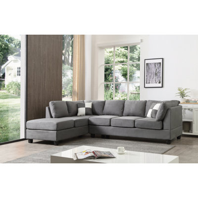 Modern Sectional Sofa With Chaise
