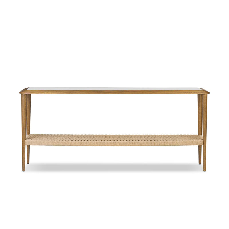 Console Carmelo - Chêne brun moyen