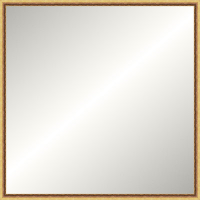 Distressed Gold Old World Mirror