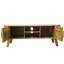 Kriemann Unfinished TV Stand with Fireplace Included