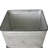 Large Galvanized Tub, 20.5X20.5X21 Inches, Ice Buckets, Planters, Rustic Appearance, Home Decor Rivet Fasteners