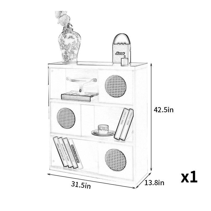 Armoire décorative simple exquise moderne