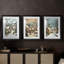 Christmas Holiday Art Dxxv - impression encadrée sur mesure de qualité supérieure - 3 pièces-1052676718-1052676719