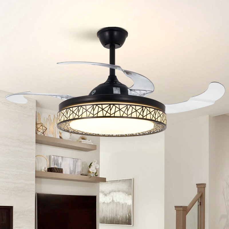 Kashyia 42'' Ceiling Fan with LED Lights