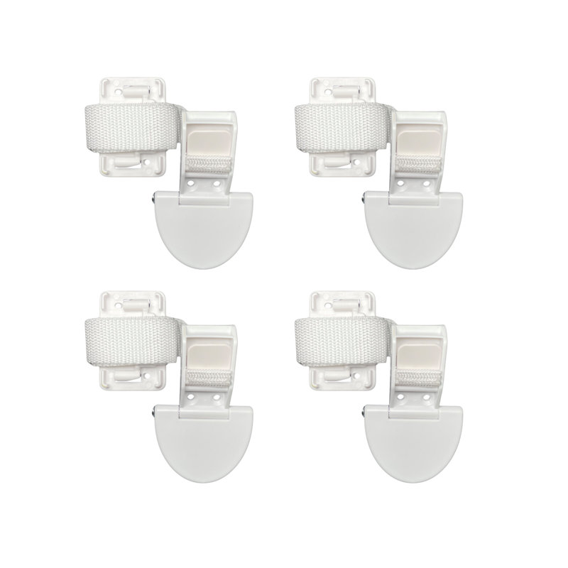 Ensemble de dessus de meuble Qdos - 4 sangles, Blanc