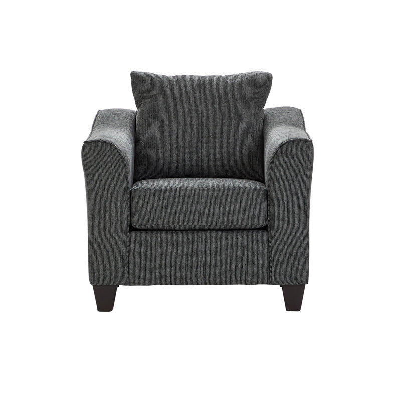  Chaise rembourrée 1250, fusée anthracite, Fusée fusée