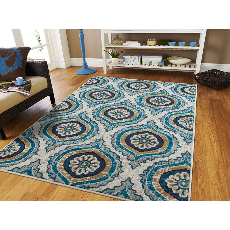 Washable Indoor / Outdoor Rug, Rectangle 8' x 11'