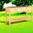 Spacious Wooden Planters With Dual-tier Storage For Modern Gardens