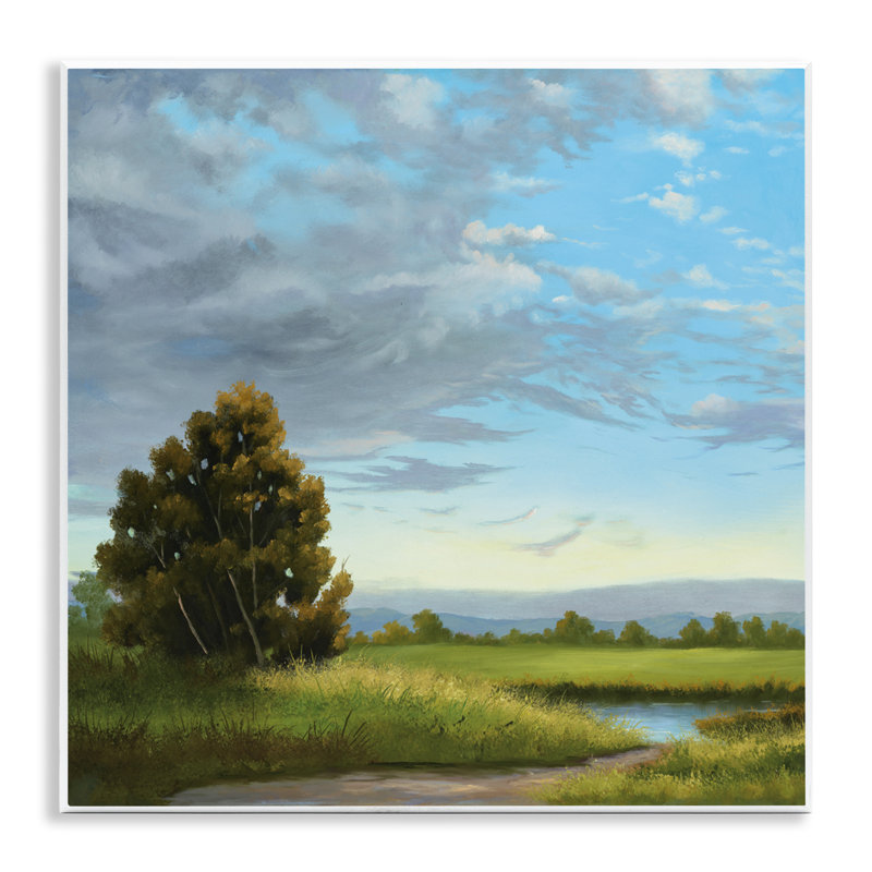Plaque murale paysage de nuages, par Julie Peterson