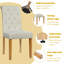 Chaise d'appoint capitonnée en lin-1241837476-1241837475