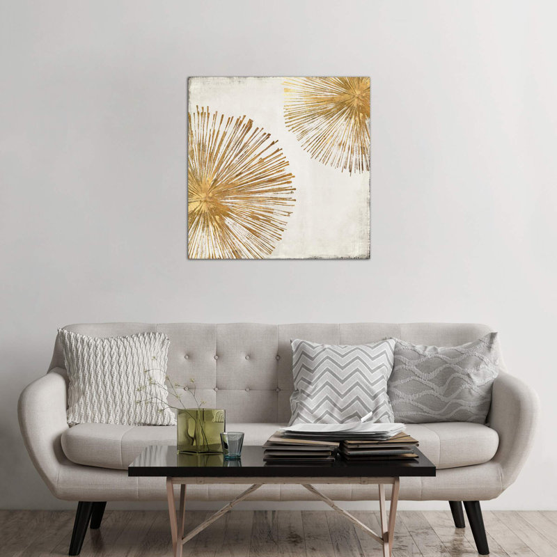 Gold Star I - Wrapped Canvas Print, 45.72 cm H x 45.72 cm W x 1.91 cm D