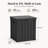 Water Resistant Resin Lockable Deck Box