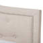 Grand lit standard tapissier Manthey, gris clair, l 64,00 po x L 83,00 po x H 51,57 po-1712363470-1712363474