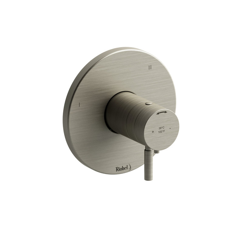 Garniture Sylla 1/2 "Therm & Pression avec jusqu'à 5 fonctions, Nickel brossé