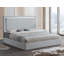 Lit plateforme tapissier 5 pièces Angulus-1157309436