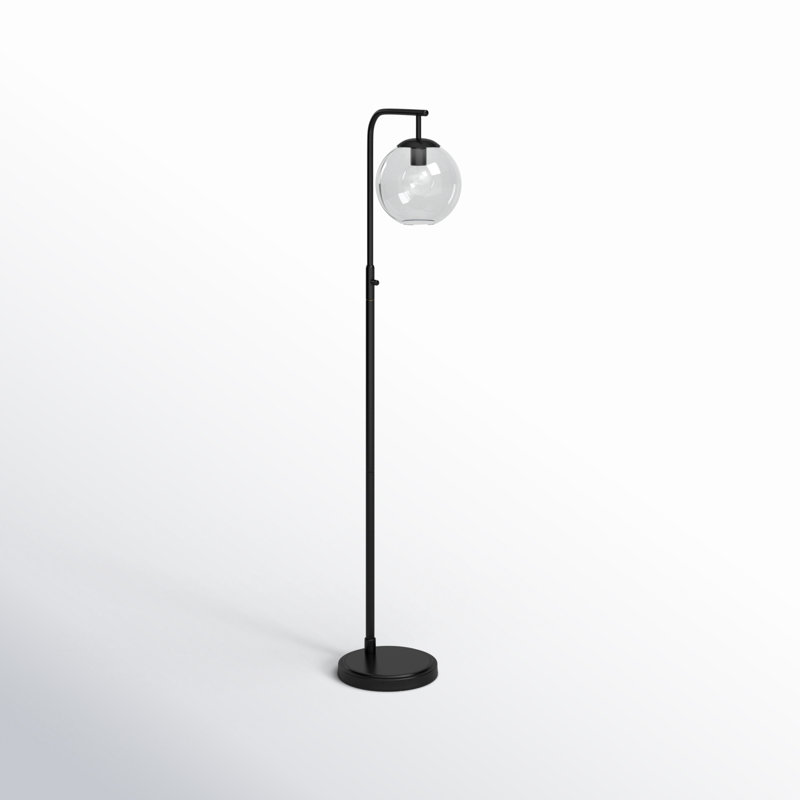 Lampe de travail sur pied 60 po Claire, Noir, Transparent