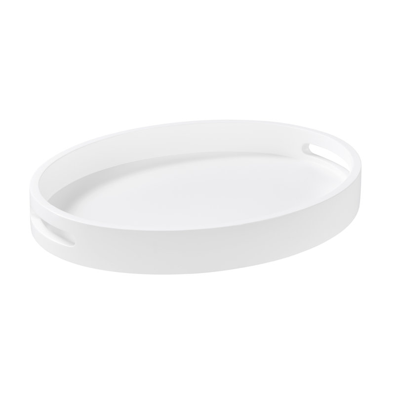 Plateau de service Burke, Blanc