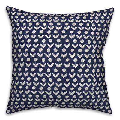  Coussin Drawn Flowers