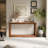 60" Rectangular Solid Wood Veneer Console Table-1790019166