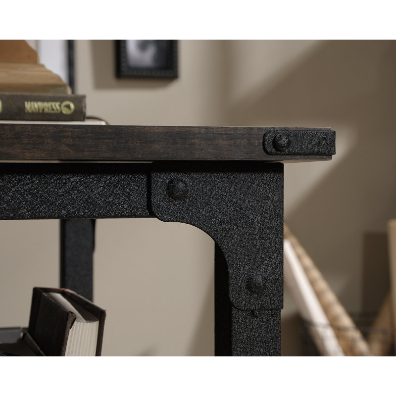 Bureau Steel River, Gris / Noir