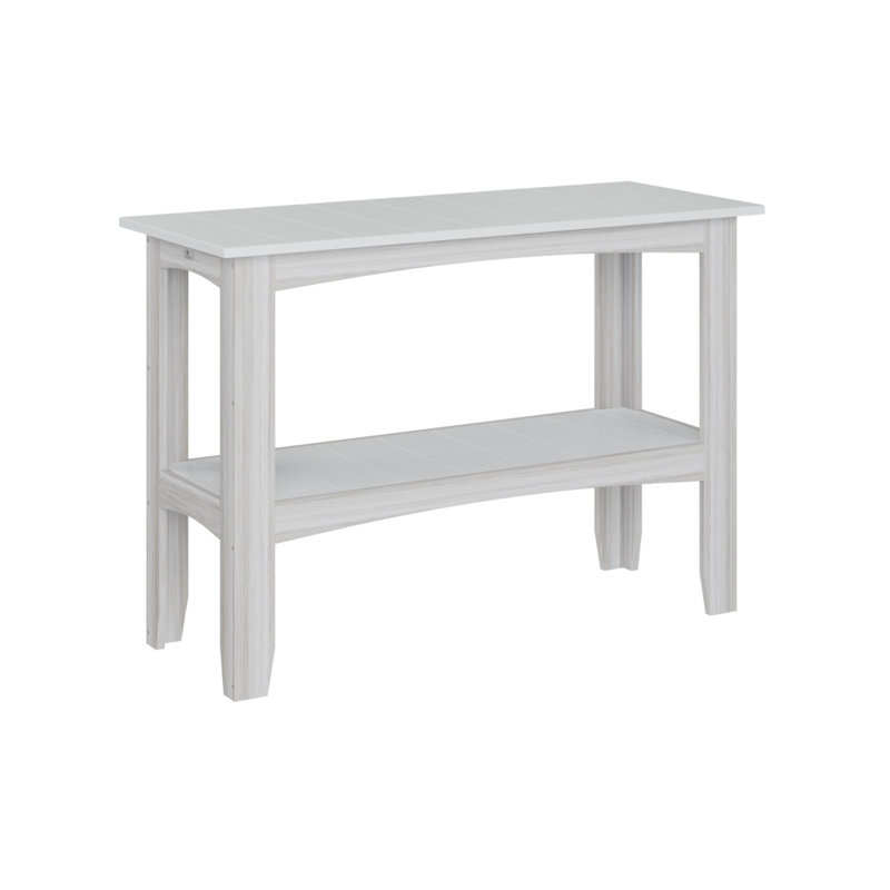 Outdoor Bar Table, White, Seashell