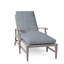 Croquet Aluminum 78.38" Long Reclining Single Chaise with Cushions-62380117-63361263-70085684