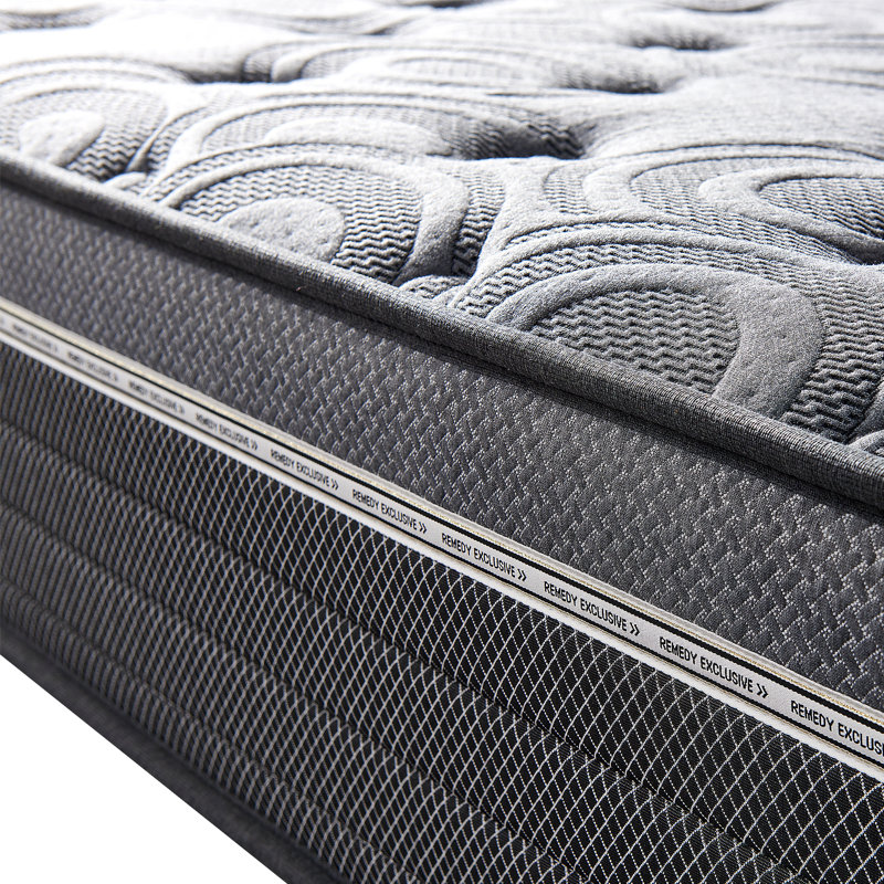 Sinegal Luxury 12" Medium-Firm Hybrid Mattress - Gel Memory Foam, Individually Wrapped Coils, Chic Jacquard Cover with Button Tufting
