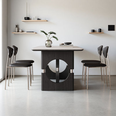 French Retro and Simple Design Dining Table