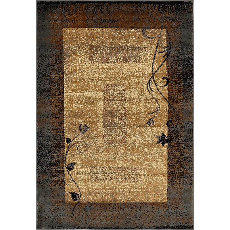 Apex Abstract Indoor Rug, Rectangle 4'1" x 6'1"