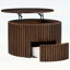Table basse ronde à plateau relevable-129197470