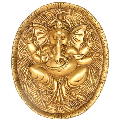 Assiette murale lord Ganesha