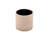 Elegant Cream 16" x 16" x 18" Round Ottoman with Hidden Storage