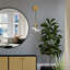 Modern Wall Sconce with Vintage Design - Clear Glass Globe and Retro Light Shade-1419013708-1419013707