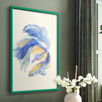 Reproduction encadrée Betta II - bois massif